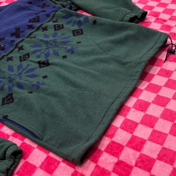 Cheetah Men's Zip-Up Quarter-Zip Sweater - Picture 4 of 6